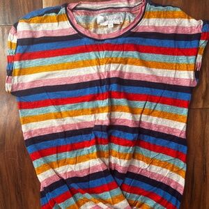 Bright Muli-striped top